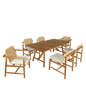 Silla Kamari Haus Outdoor de madera acacia