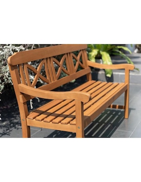 Banca Softcross Midtown Concept de madera eucalipto