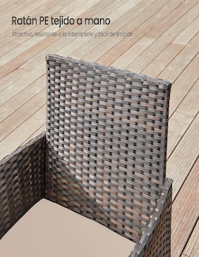 Mesa con silla armable Rian Songmics Home