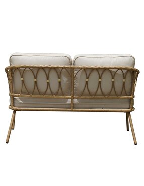 Sofá doble Trento Wision de poliéster