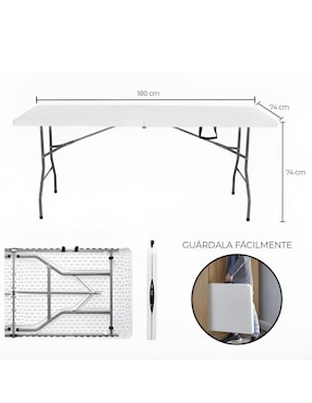 Mesa plegable Xtellar xtllar5658