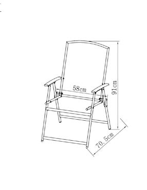 Comedor Naterial para 6 personas