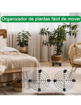 Set base para maceta Xtellar de metal