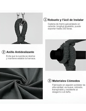 Hamaca tipo columpio Xtellar