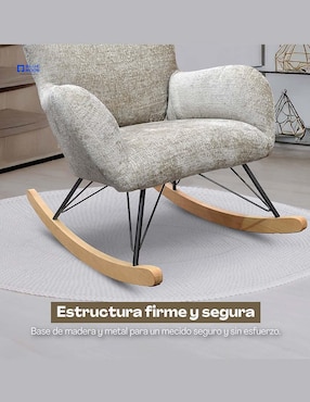 Mecedora Blue Room de madera