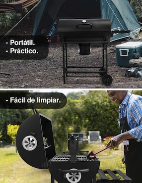 Asador carbón Andromeda Inc BBQ