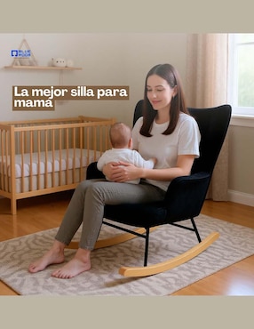 Mecedora Blue Room de madera