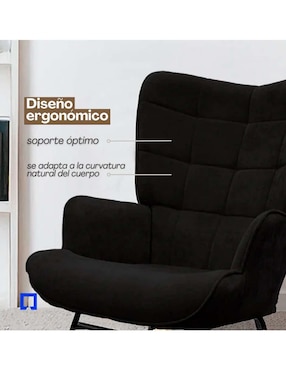 Mecedora Blue Room de madera