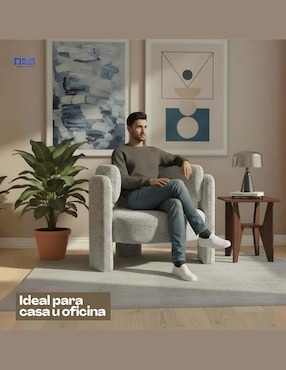 Sillón ocasional Blue Room de madera