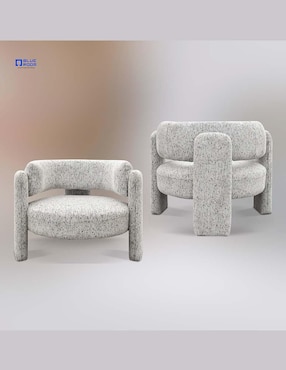 Sillón ocasional Blue Room de madera