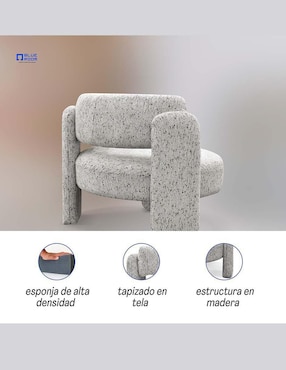 Sillón ocasional Blue Room de madera