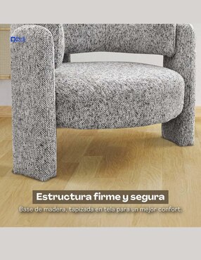 Sillón ocasional Blue Room de madera