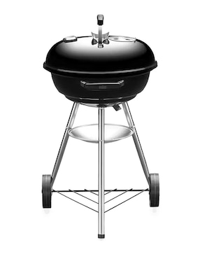 Asador carbón Weber Compact Kettle de acero porcelanizado