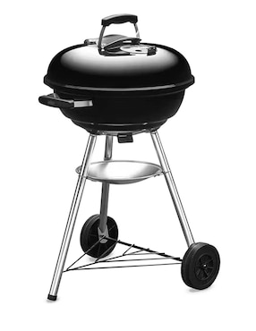 Asador carbón Weber Compact Kettle de acero porcelanizado