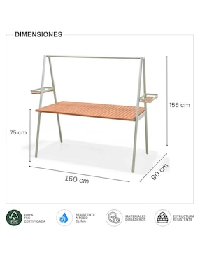 Comedor Copenhagen Midtown Concept para 4 personas