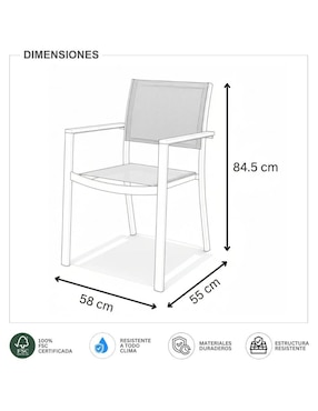 Comedor Copenhagen Midtown Concept para 4 personas