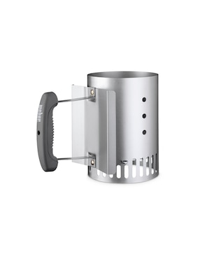 Asador carbón Weber Bundle Weber Compact 57 cm con termómetro de acero porcelanizado