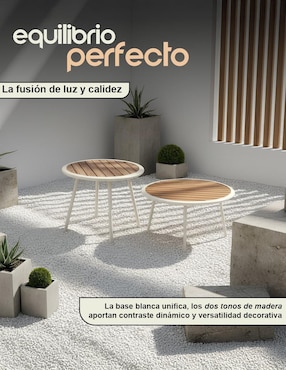 Set sala exterior Bossa Muebles Calacia
