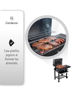 Asador de carbón Gardecor