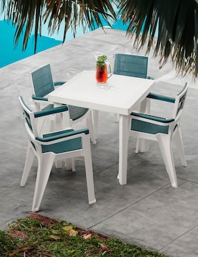 Set comedor exterior MQ Capri 4 puestos