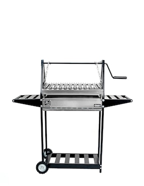 Asador de carbón