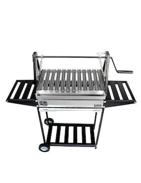 Asador de carbón