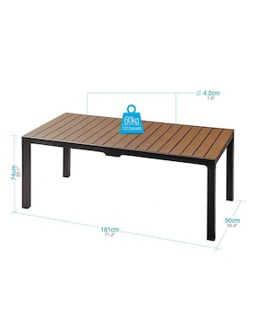 Set comedor exterior MQ Capri