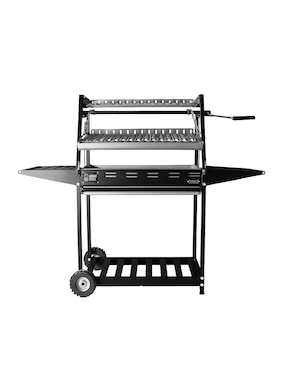 Asador carbón Hobby Grill Pampa II Duo de acero inoxidable