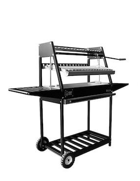Asador carbón Hobby Grill Pampa II Duo de acero inoxidable