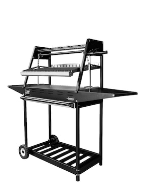 Asador carbón Hobby Grill Pampa II Duo de acero inoxidable