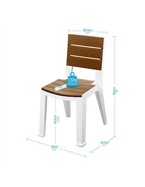 Set comedor exterior MQ Jardin 8 puestos