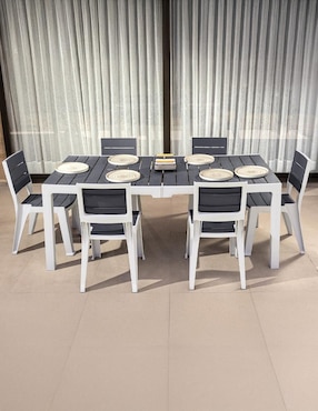 Set comedor exterior MQ ardin 6 puestos ferrara