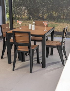 Set comedor exterior MQ 4 puestos ferrara jardin