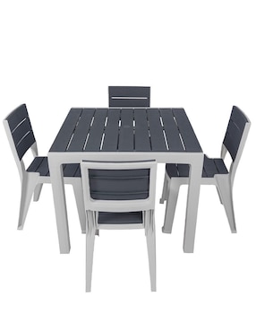 Set comedor exterior MQ 4 puestos ferrara jardin