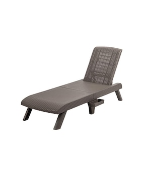 Camastro MQ Exterior jardin capri de polipropileno 1 pieza
