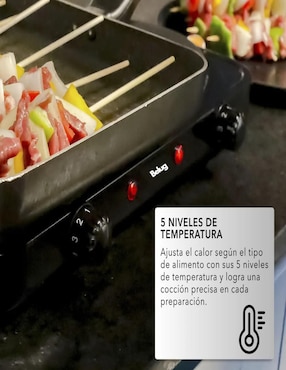 Parrilla eléctrica Belug de acero