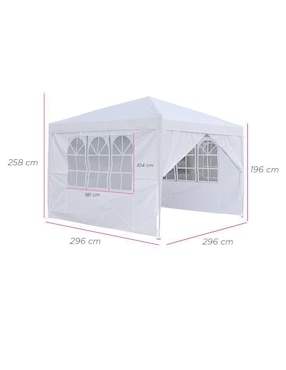 Carpa Vanlig ancho 296 cm x largo 296 cm
