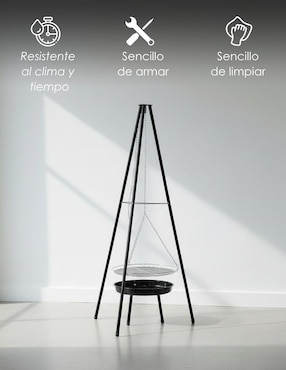 Asador carbón Ilios Innova Asa-Toro de acero