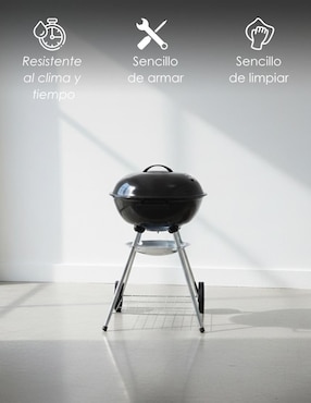 Asador carbón Ilios Innova Blaze de acero