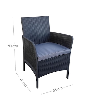 Set sillas exterior Ilios Innova Secl