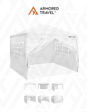 Carpa Armored Travel ancho 300 cm x largo 300 cm