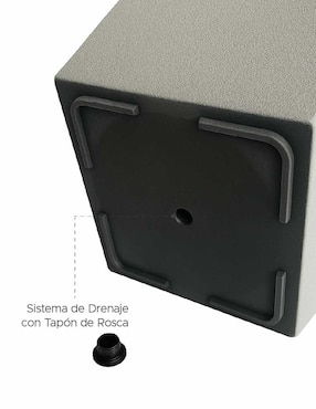 Maceta Elly de plástico