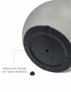 Maceta Elly de plástico