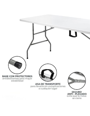 Mesa plegable Aerotec