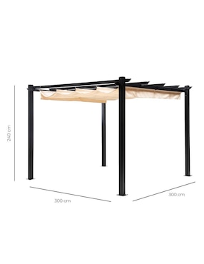 Carpa Relan ancho 300 cm x largo 300 cm