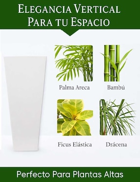 Maceta Elly de plástico
