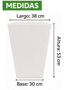 Maceta Elly de plástico