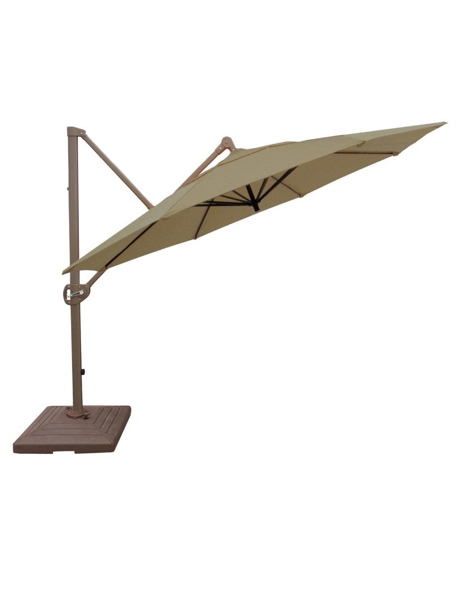 SOMBRILLA C/BRAZO XCARET OLEFIN, BEIGE