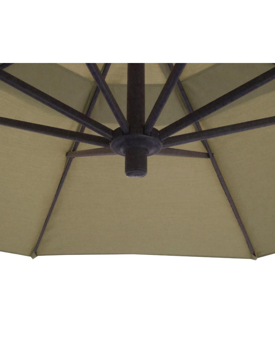 SOMBRILLA C/BRAZO XCARET OLEFIN, BEIGE