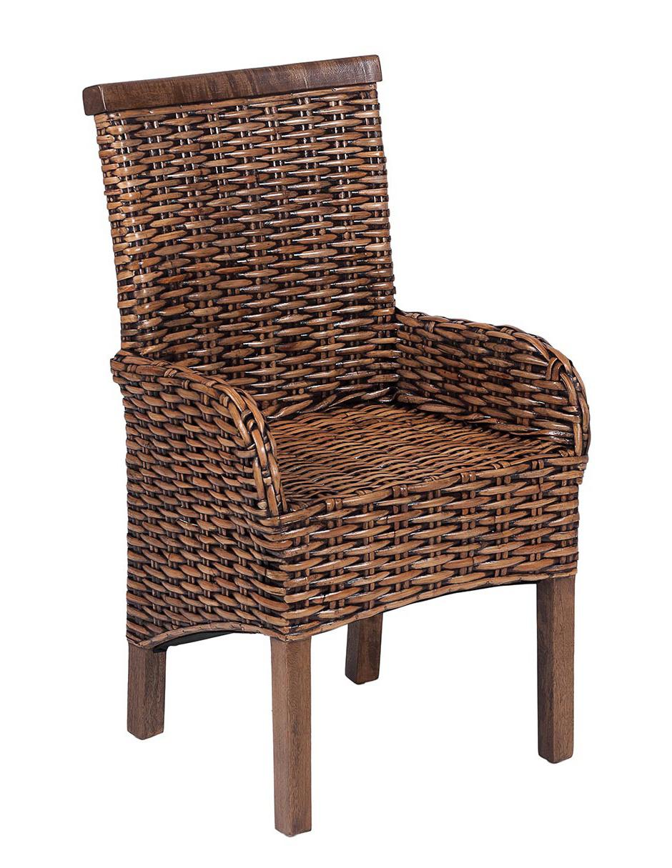 Silla Cadiz de ratán natural 4
